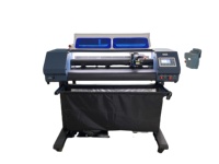 Plotter de Corte Láser de Tubo RF Metálico Dingfeng, Área de Trabajo de 800 mm, Resolución de 1200 dpi, Refrigeración por Agua CNC