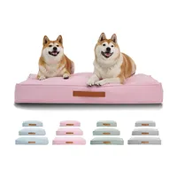 Custom High Quality Comfortable Home Use Large Memory Foam Pet Bed For Dogs