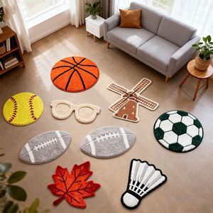 พรมทัฟติ้งสั่งทำพิเศษ รูปทรงอิสระ พรมอนิเมะ พรมหนานุ่มหรูหรา สั่งทำพิเศษพร้อมโลโก้ - Product Image 5