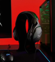 Headset Gaming HyperX Cloud Stinger 2 Core PC Berkabel, Ringan, Over-Ear, Dinamis, Tahan Air IPX-5 dengan Mikrofon