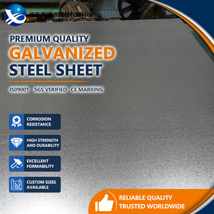 Lámina de Acero Galvanizado Z200 G/m² SGC340 por Inmersión en Caliente de 0.20 mm y 1250 mm, ASTM A653, de Alta Resistencia - Product Image 1