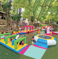 Château gonflable commercial Doctor Dolphin avec souffleur, en tissu, fabriqué en Chine pour enfants et tout-petits