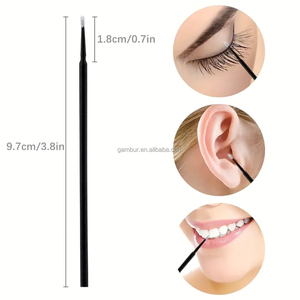 Hot Bán Cá Nhân Lash Loại Bỏ Công Cụ Tùy Chỉnh Nhãn Hiệu Riêng Đầu Nhỏ Mỹ Phẩm Công Cụ Làm Sạch Lông Mi Bông Tăm Bông Bán Buôn - Product Image 5