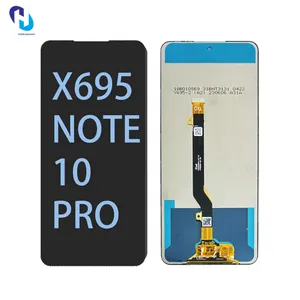 Pour infinix lcd téléphone portable écran tactile x695 NOTE 10 PRO haute qualité 100% testé X657 LCD