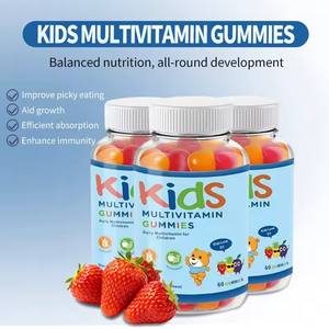 Permen Multivitamin Vegan untuk Anak-Anak, <span class=keywords><strong>Vitamin</strong></span> A,B2,B6,<span class=keywords><strong>B12</strong></span>,C,D3,E,K, Suplemen Seng, Dukungan Pintar untuk Anak-Anak - Product Image 4