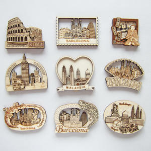 Imán de nevera de madera 3D personalizable, para <span class=keywords><strong>turismo</strong></span>, Isla de Alemania, <span class=keywords><strong>turismo</strong></span>, conmemorativo, recuerdos turísticos de España y la playa - Product Image 6