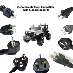 SunnyPeak Çocuklar İçin Açık Hava 4 Tekerlekli Elektrikli Binilebilir Araba, Ebeveyn Kumandası ile - ABS Plastik 12V Akü 1-8 Yaş - Product Image 6