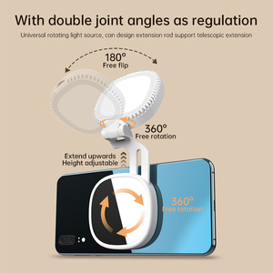 <span class=keywords><strong>Luz</strong></span> de Relleno Magnética Plegable Reflectante K10 para <span class=keywords><strong>Teléfono</strong></span> Móvil, Temperatura de Color Ajustable para Transmisión en Vivo y Fotografía - Product Image 3