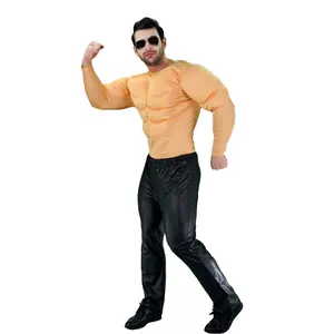 Coole aufblasbare Muskel Kostüm Party Rollenspiel lustige Muskel Kostüm für erwachsene Männer