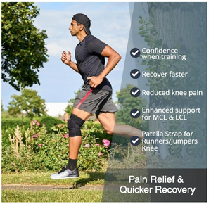 Soporte de Rodilla Profesional de Neopreno para Deportes, Cómodo, para Artritis, Rotura de Menisco - Product Image 4