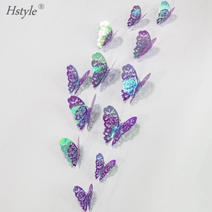 Hstyle decorazioni <span class=keywords><strong>per</strong></span> decorazioni <span class=keywords><strong>per</strong></span> la torta di <span class=keywords><strong>farfalle</strong></span> 3D Creative blu farfalla SD101 <span class=keywords><strong>per</strong></span> la decorazione di murali - Product Image 6