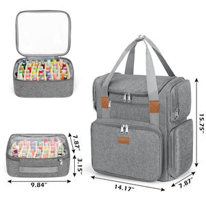 Mochila Organizadora Profesional para Técnicos <span class=keywords><strong>de</strong></span> Uñas <span class=keywords><strong>con</strong></span> Capacidad para 84 Botellas, <span class=keywords><strong>con</strong></span> Luz UV, Estuche <span class=keywords><strong>de</strong></span> Viaje para Almacenamiento <span class=keywords><strong>de</strong></span> Herramientas <span class=keywords><strong>de</strong></span> Salón <span class=keywords><strong>de</strong></span> Uñas - Product Image 4