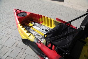 <span class=keywords><strong>Kayak</strong></span> de <span class=keywords><strong>Pedales</strong></span> en Tándem, Plástico, para Dos Personas, Pesca y Recreación, con Sistema de <span class=keywords><strong>Pedales</strong></span>, Rojo, Amarillo, Negro - Product Image 6