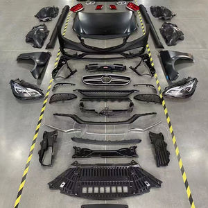 Nuovo Kit di Aggiornamento Carrozzeria Completo W212 (<span class=keywords><strong>Classe</strong></span> <span class=keywords><strong>E</strong></span>) per <span class=keywords><strong>Mercedes</strong></span> Pre-LCI AMG 2014-2015, Nero Lucido/Look Carbonio - Product Image 2