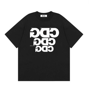 T-<span class=keywords><strong>shirt</strong></span> imprimé lettre d'amour Chuanjiu, à la mode, pour hommes et femmes, nouvelle collection été - Product Image 4