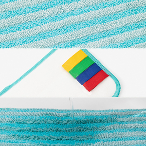 Tampons de serpillière plats en microfibre réutilisables personnalisés, rechargeables, lavables en machine, pour sols en bois, 5+5 têtes de serpillière avec <span class=keywords><strong>velcro</strong></span>, remplacement - Product Image 6