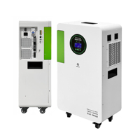 Invertisseur hybride 3,6 kW et pack de batteries LiFePO4 7,68 kWh 25,6 V 300 Ah tout-en-un pour stockage d'énergie domestique et alimentation de secours