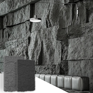Muestra Gratuita de Panel de <span class=keywords><strong>Piedra</strong></span> Moderna Ignífugo de Espuma de PU, Losa Grande Impermeable, <span class=keywords><strong>Piedra</strong></span> Artificial para Interiores y Exteriores, Fácil de Instalar en Paredes - Product Image 4