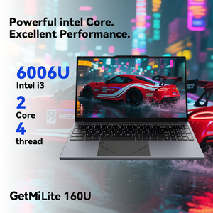 GetMi Lite 160U Business Students Laptop Computer Intel I3 6006U 15,6 pulgadas 16GB RAM BT5.0 Teclado en inglés Personalizar Loptops - Product Image 5