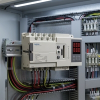 Interrupteur de transfert automatique double alimentation 250A NTDT85-250A-III 3P/4P AC230V pour la distribution électrique des bâtiments
