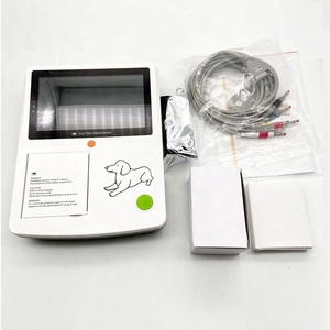Électrocardiographe vétérinaire numérique portable de bonne qualité, 3 canaux, 7 ou 12 dérivations, moniteur de fréquence cardiaque pour animaux de compagnie - Product Image 6