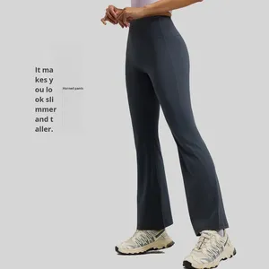 Leggings Lunghi da Donna a Vita Alta con Elastico, Traspiranti e ad Asciugatura Rapida, per <span class=keywords><strong>Sport</strong></span>, Pilates, Fitness e Yoga - Product Image 4