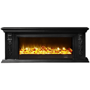 Console TV autoportante en <span class=keywords><strong>bois</strong></span> avec télécommande, <span class=keywords><strong>insert</strong></span> de cheminée électrique à effet de flamme LED pour maison <span class=keywords><strong>et</strong></span> hôtel - Product Image 6