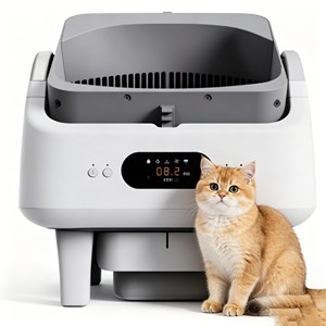 Manufacturer Smart Pet Products Kattenbak Enclosed Deodorizer Automatic Scooping <b>Cat</b> Toilet For <b>Cats</b> - Product Image 1