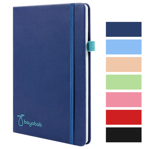 A4 A5 hàng tuần hàng tháng lót chấm Logo tùy chỉnh cao cấp đám cưới <span class=keywords><strong>casebound</strong></span> bìa cứng Tạp Chí máy tính xách tay - Product Image 2