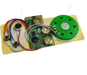 生日贺卡可录制芯片扬声器，用于贺卡DIY音频贺卡声音模块