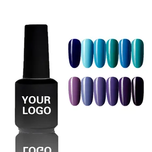 Creat Your Own Brand Customize Logo Professional Organic Top Base Coat Nails Uv Led Gel Polish