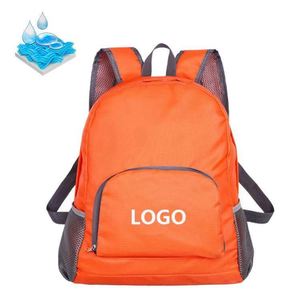 Customized Ultralight Folding <b>Back</b> <b>Pack</b> Outdoor Sport Climbing Camping Hiking Polyester <b>Waterproof</b> Foldable Backpack - Product Image 6