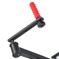 Bicicleta de Ejercicio Portátil, Ajustable, Resistente y Ecológica de Acero de Alta Calidad BNcompany, Mini Bicicleta de Pedales para Piernas y Brazos, Capacidad de 100 kg, Uso Doméstico