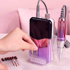 Máquina pulidora de uñas eléctrica inalámbrica, herramienta pulidora de manicura con etiqueta privada, portátil, 35000rpm, gran oferta, mercado de EE. UU. - Product Image 5