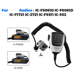 Microphone dynamique pour haut-parleur robuste HM-148G pour radio mobile IC F5360D 5061D F6061D F1721 2721 F9511, communication radio mobile, microphone 8 broches - Product Image 2