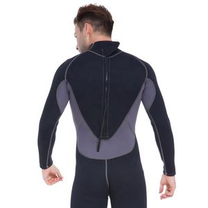 بدلة غطس من نسيج النيوبرين لعام 2023، بأكمام طويلة كاملة بسماكة 3 مم و5 مم و7 مم للرجال، قابلة للتخصيص بشعار مخصص ومعتمدة من BSCI - Product Image 5