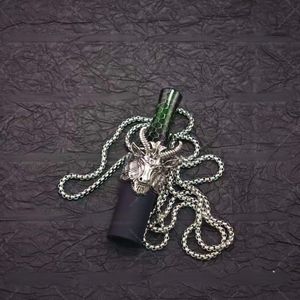 Embout de chicha en métal avec design lion 3D personnalisé, embouts de chicha en forme de collier - Product Image 2