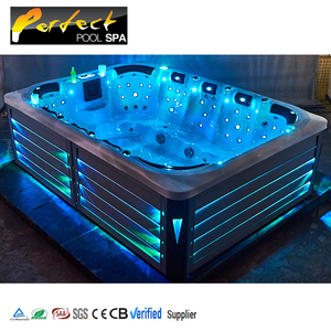 Vasca Idromassaggio <span class=keywords><strong>in</strong></span> Acrilico Economica per Esterni, <span class=keywords><strong>Jacuzzi</strong></span> per 12 Persone Plug and Play, Vasca Idromassaggio di Lusso Balboa - Product Image 3