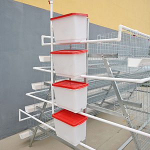 Jaula para gallinas ponedoras, jaulas de batería para avicultura, gallineros para gallinas ponedoras, jaulas para gallinas de granja, casa de cría de pollos - Product Image 5