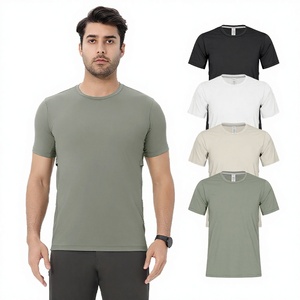 Camiseta Deportiva para Hombre, 100% Algodón, Duradera, Cómoda, Corte Regular, Diseño Casual, Sólida, Transpirable y Compresible, Superventas - Product Image 3