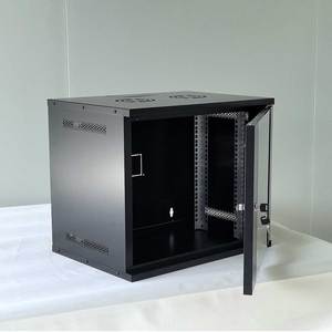 Armoire réseau à porte vitrée 4U/6U/9U/12U, rack de <span class=keywords><strong>serveur</strong></span> <span class=keywords><strong>19</strong></span> <span class=keywords><strong>pouces</strong></span>, montage mural, armoire réseau de données - Product Image 6