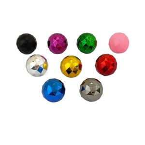 Capuchon de valve sphérique à motif diamant, 18x16mm, universel pour voitures américaines, accessoire de remplacement de valve de pneu en caoutchouc - Product Image 2