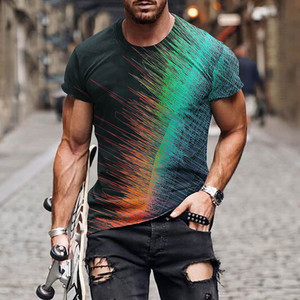 T-<span class=keywords><strong>shirt</strong></span> grafis 3D kustom pria pakaian jalanan Hiphop <span class=keywords><strong>Vintage</strong></span> kaus atasan ukuran besar Aactus Jack - Product Image 3