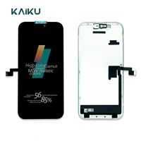 Kaca layar sentuh OLED lembut, layar sentuh untuk iPhone 16 Pro Max Plus pengganti asli ponsel tampilan LCD