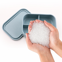 Boîte à lunch en silicone rectangulaire à 3 compartiments, facile à nettoyer, 700-1300 ml, compatible micro-ondes, réutilisable, avec couvercle, pour le travail et les voyages
