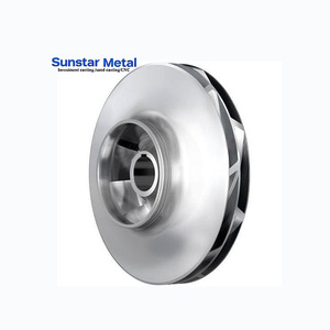 Tùy chỉnh chính xác cát đúc OEM thép không gỉ máy nén <span class=keywords><strong>Turbo</strong></span> ly tâm nước bơm cánh quạt CNC gia công cánh quạt - Product Image 6