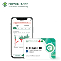 Capteur de température Bluetooth, enregistreur de données via application mobile gratuite, surveillance de la température