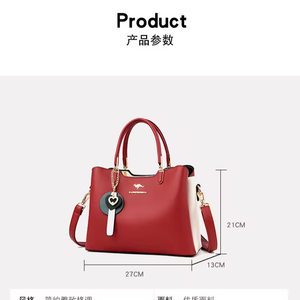 Nuevo Bolso de Mano de Cuero PU Repujado para Mujer, Bolsos de Gran Capacidad, Bolsos de Hombro Casuales, Bolsos Tote Sólidos - Product Image 5
