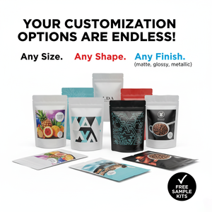 Nuovo Design Personalizzato, Bustina Vuota per Caramelle Gommose da 3,5g, Sacchetto Olografico Richiudibile Antiodore in Mylar per Zucchero e Gelatine - Product Image 2