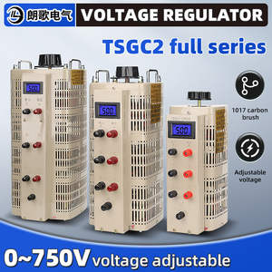 5KW Single-phase autocoupler hiển thị kỹ thuật số 0-250V có thể điều chỉnh liên hệ với điều chỉnh điện áp 5000W AC điện biến áp ổn định - Product Image 2